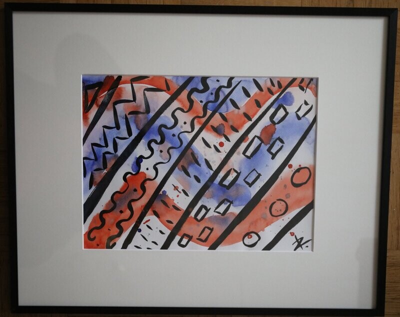 Aquarell Abstraction II