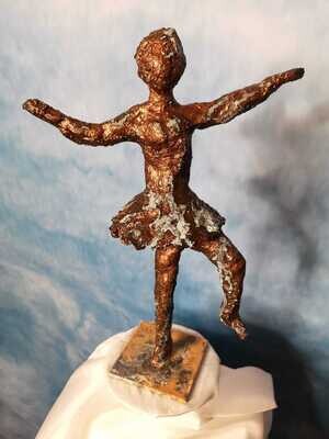 Skulptur Bronze Tanz II