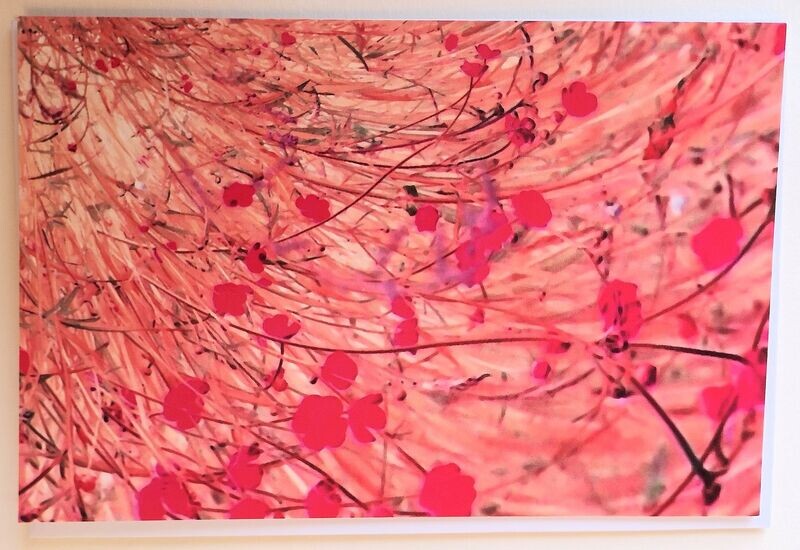 Postkarte FLOWERS Butterblumen mit Umschlag