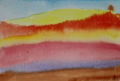 Aquarellgemälde Originale