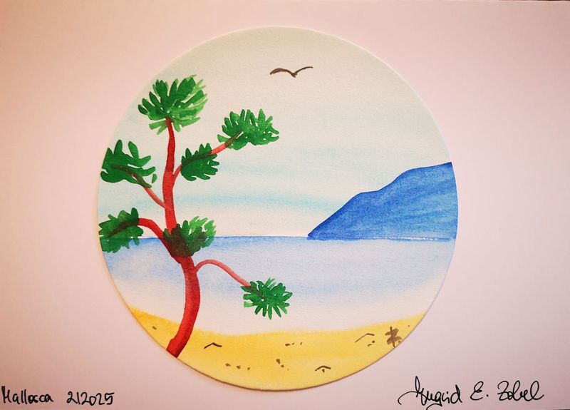 Aquarell Mallorca IV
