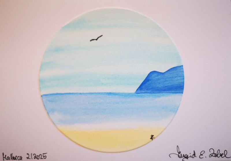 Aquarell Mallorca III