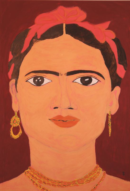 Frida Kahlo Portraitgemälde