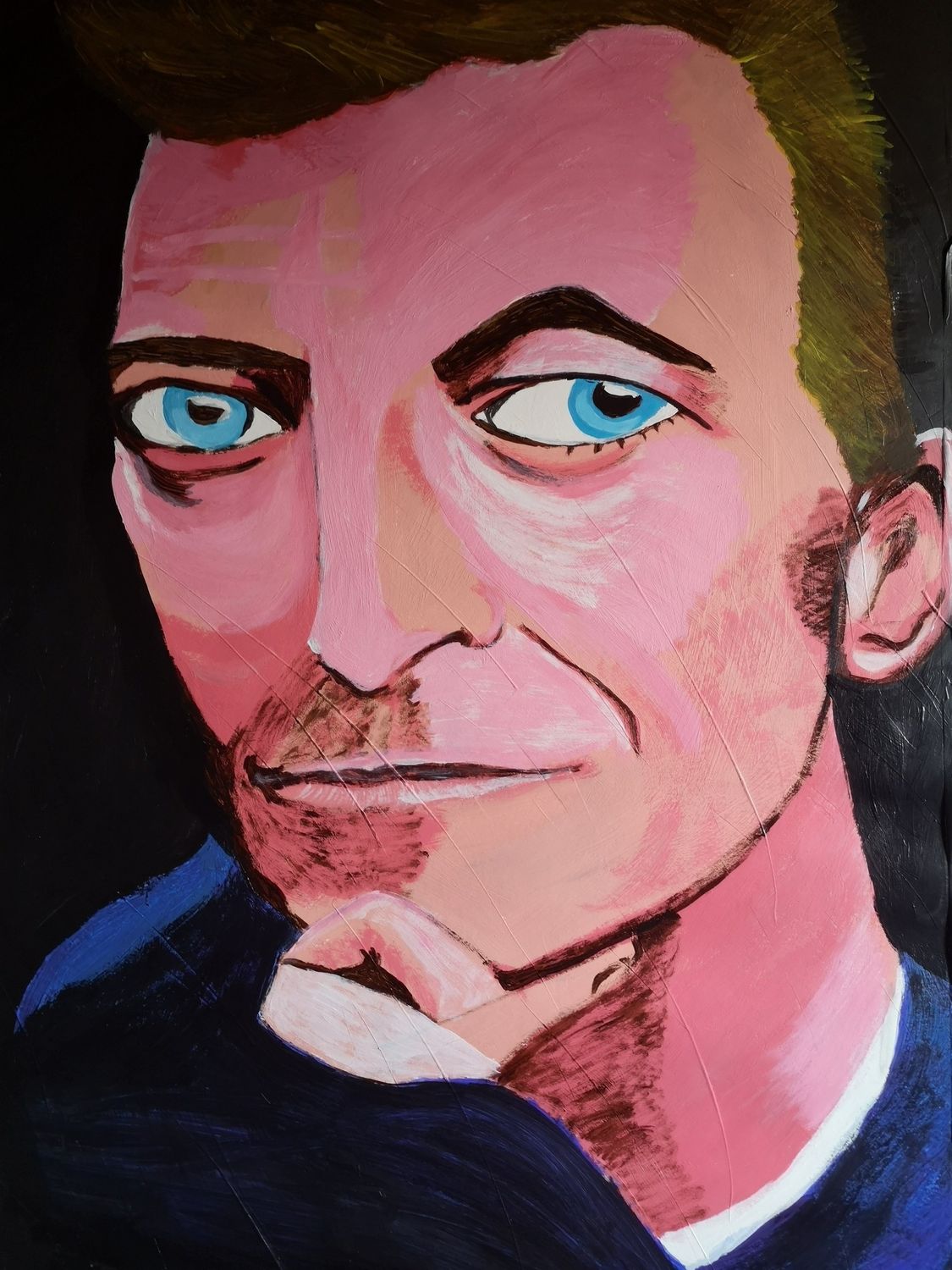 David Bowie Gemälde David Bowie Gemälde