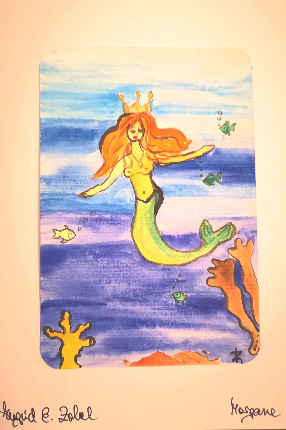 Aquarell Bretagne Morgane 1 Aquarell Bretagne Morgane 1