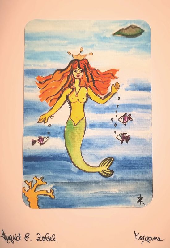 Aquarell Bretagne Morgane 2 Aquarell Bretagne Morgane 2