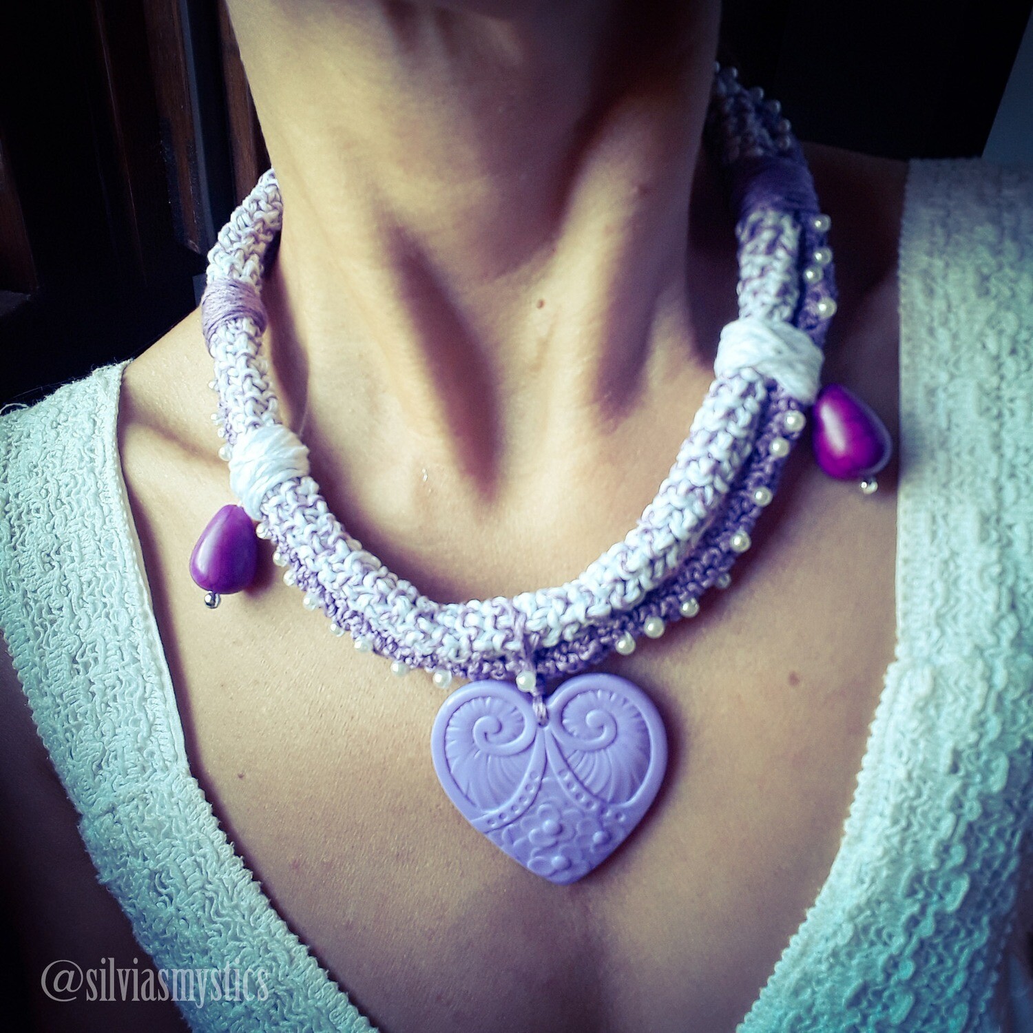Spiritual Heart Necklace