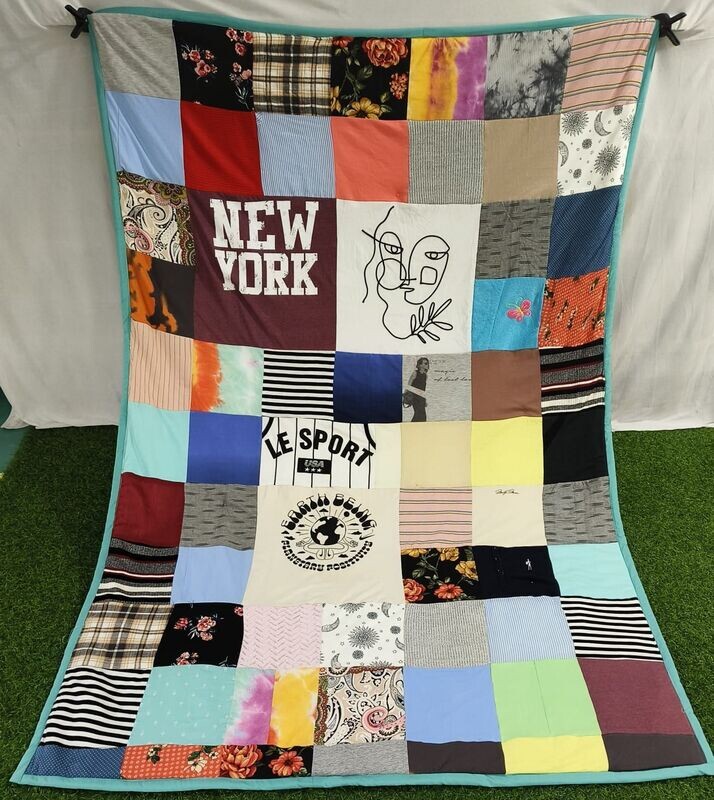 Treasured Memories T-Shirt Memory Quilt - 6x4 Feet