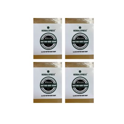 Herbalxpress Tattoo Aftercare Bar Soap 6.6oz is unscented for use during the healing of freshly done tattoos.