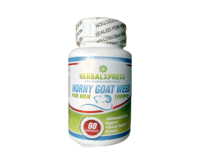 Herbalxpress Horny Goat Weed for Men - Libido Enhancement (60 Capsules) 1000mg.