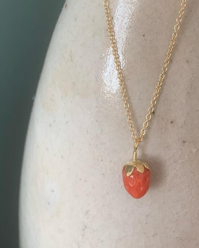Strawberry Necklace