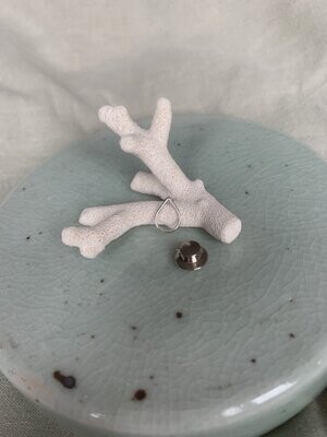 Happy Tear broche S zilver