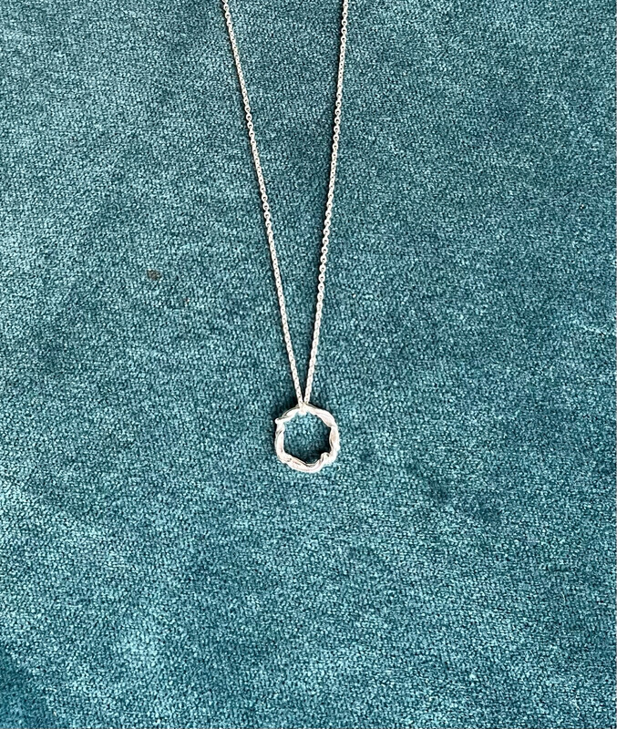 BLOOM Collier Zilver