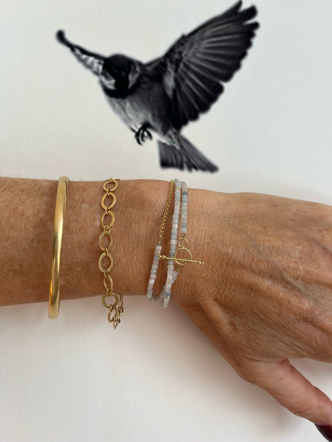 2 in 1 collier/ armband beryl