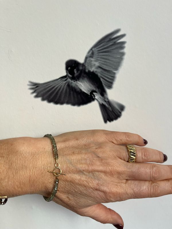 Armband saffier groen