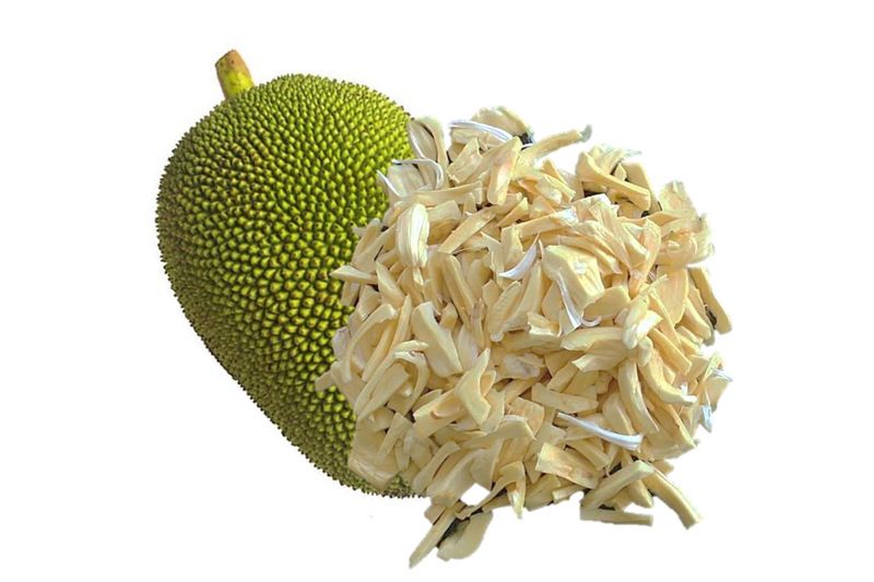 Jackfruit raw, sliced