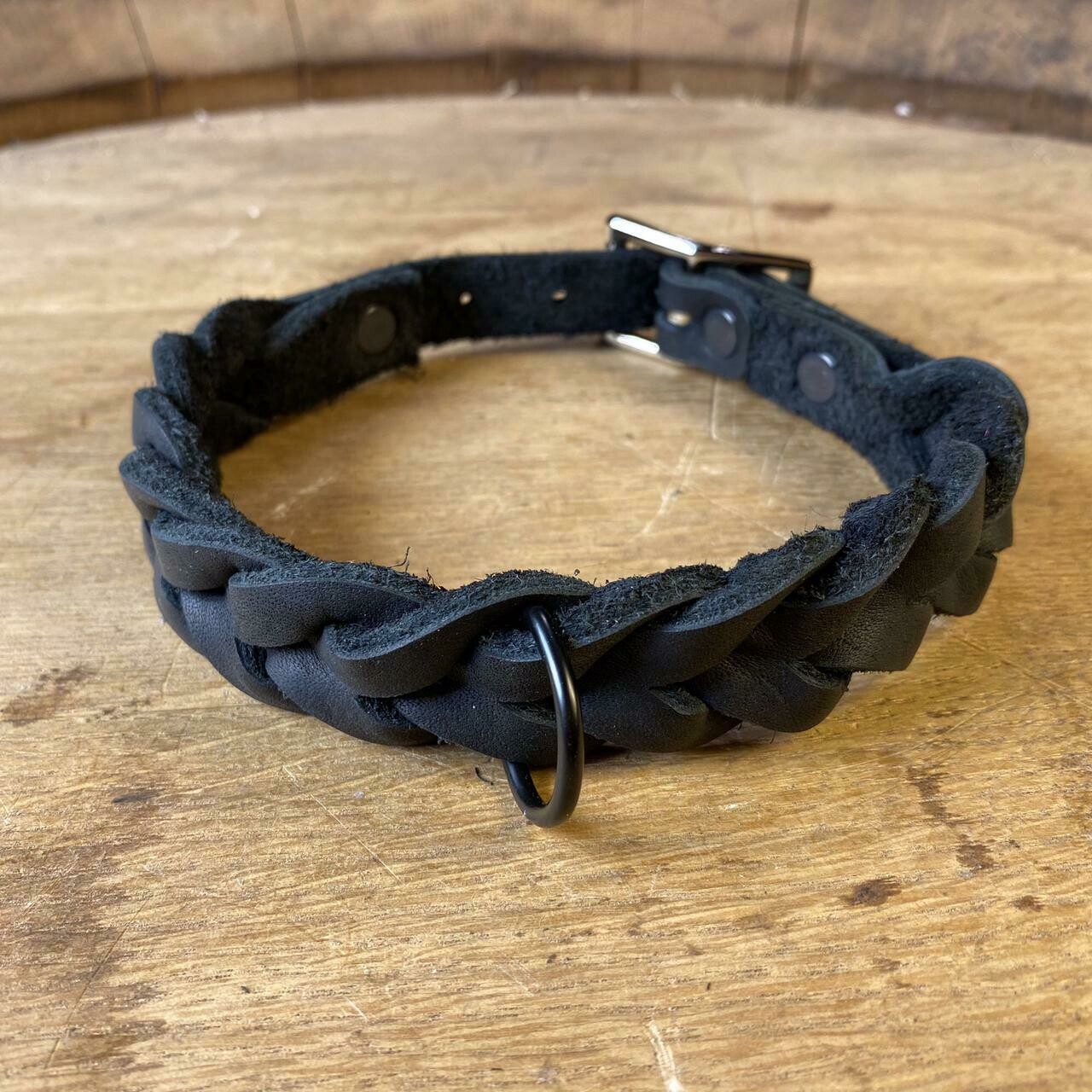 Genuine Leather Dog collar- طوق كلاب جلد طبيعي