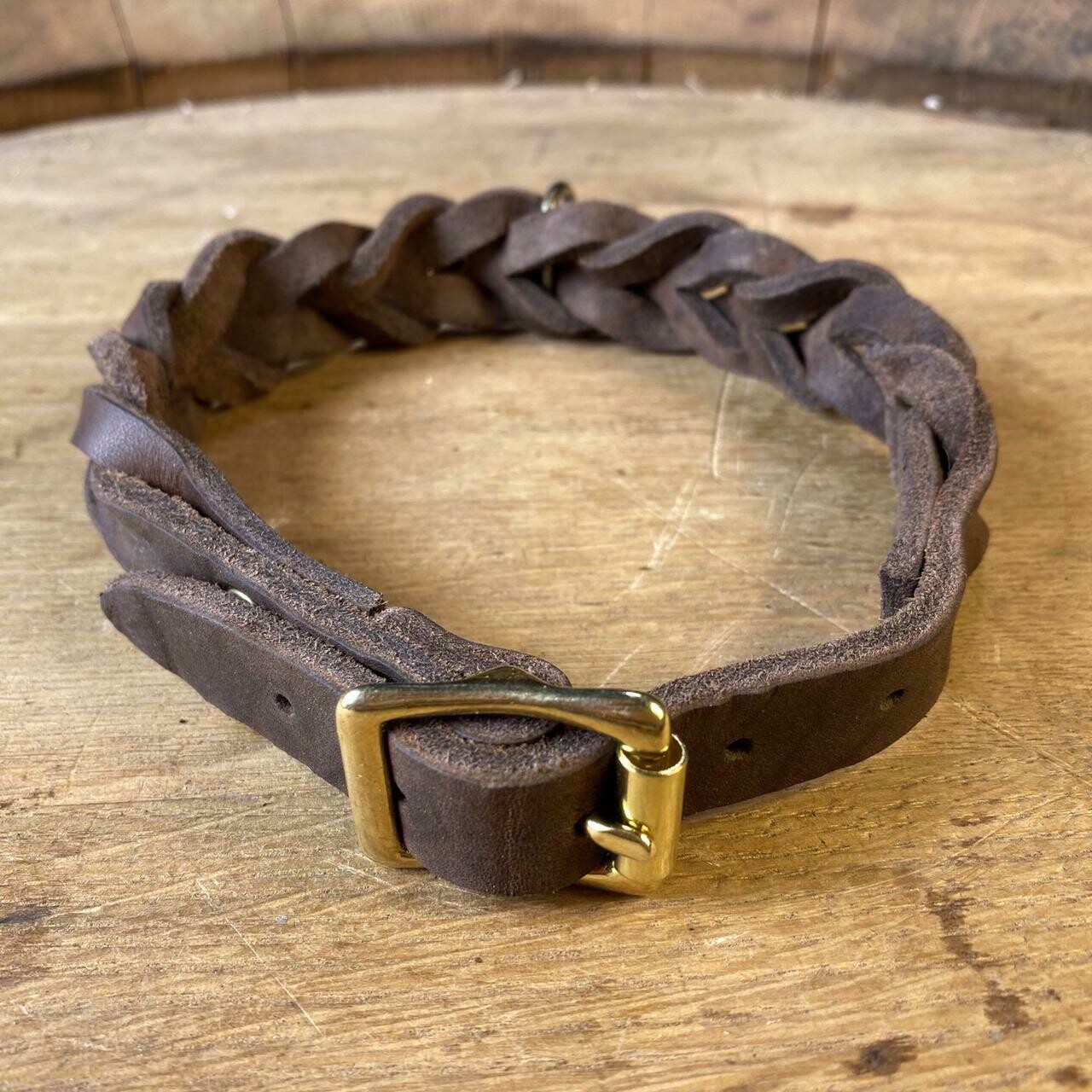 Genuine Leather Dog collar- طوق كلاب جلد طبيعي