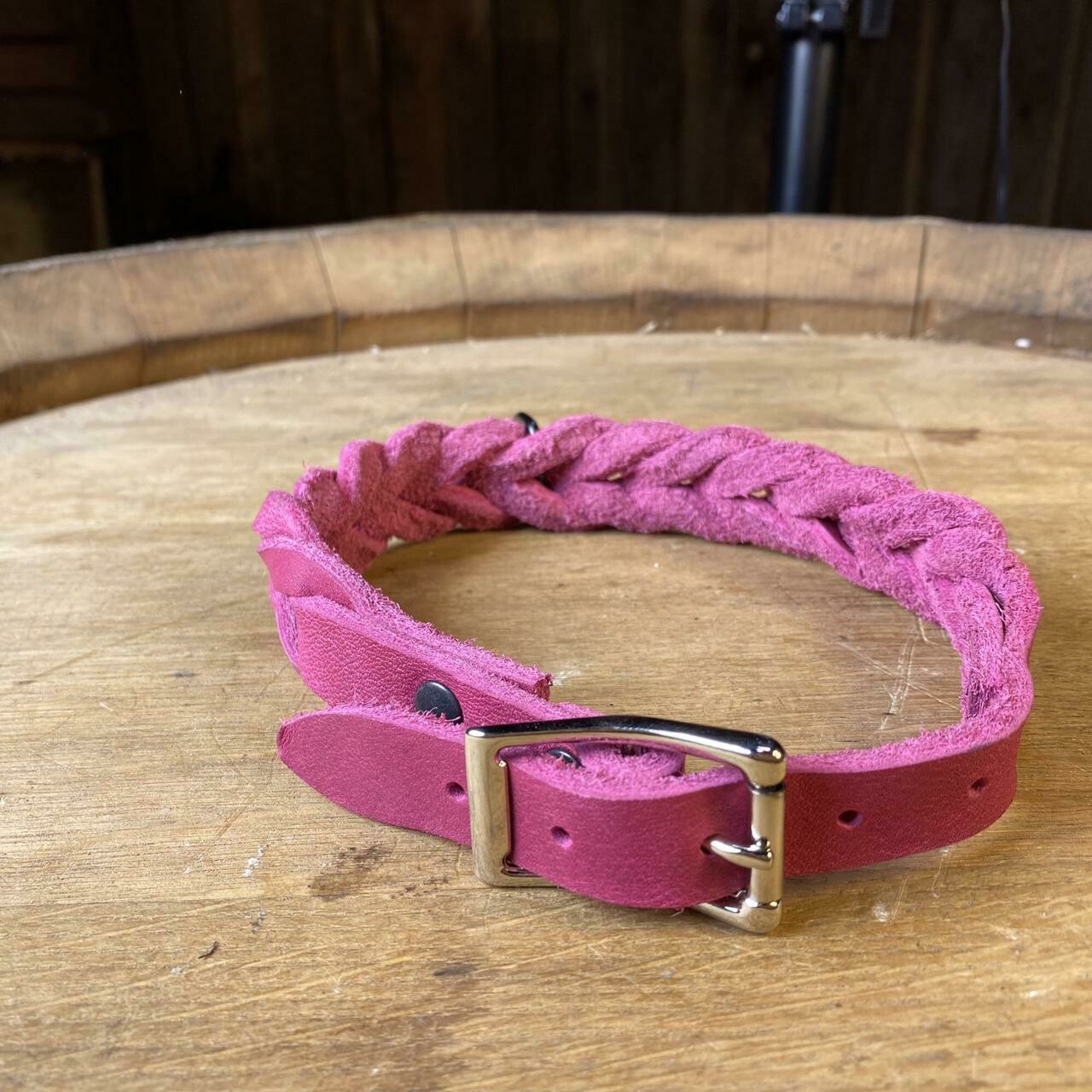 Genuine Leather Dog collar- طوق كلاب جلد طبيعي