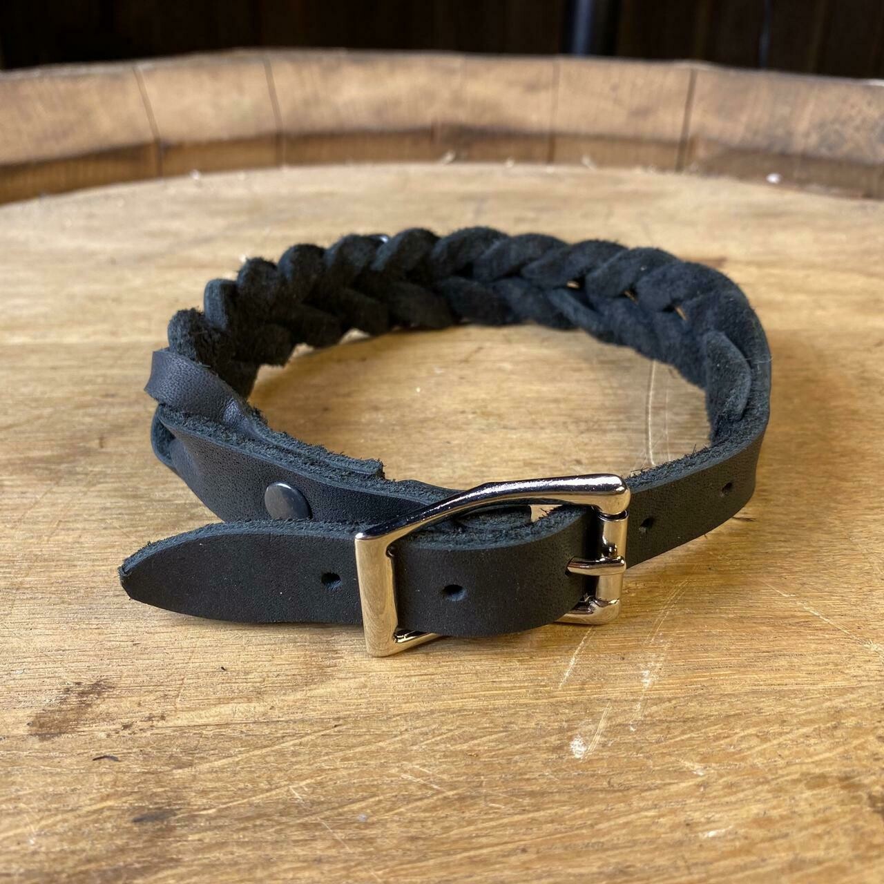 Genuine Leather Dog collar- طوق كلاب جلد طبيعي