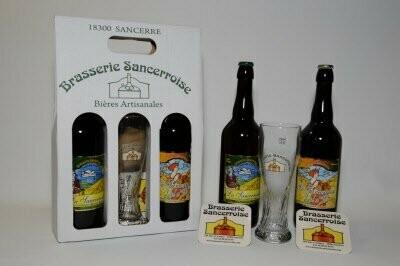Carton Saveurs 2 bts 75 cl+ 1 verre.
