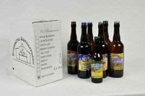 Carton découverte, 6 bouteilles 75 cl + 1 bouteille de 33cl