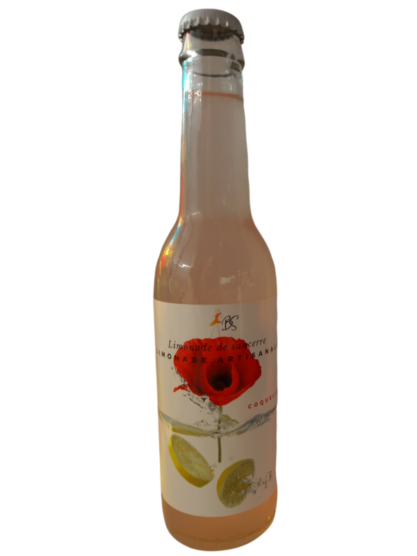 Limonade saveur coquelicot de Nemours 33cl