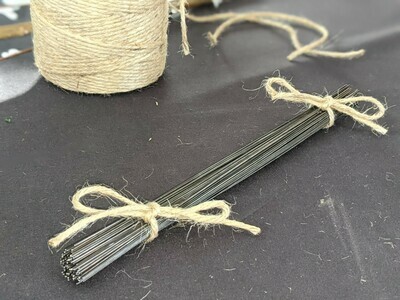 Various wires for floristry, wreath and craft use
