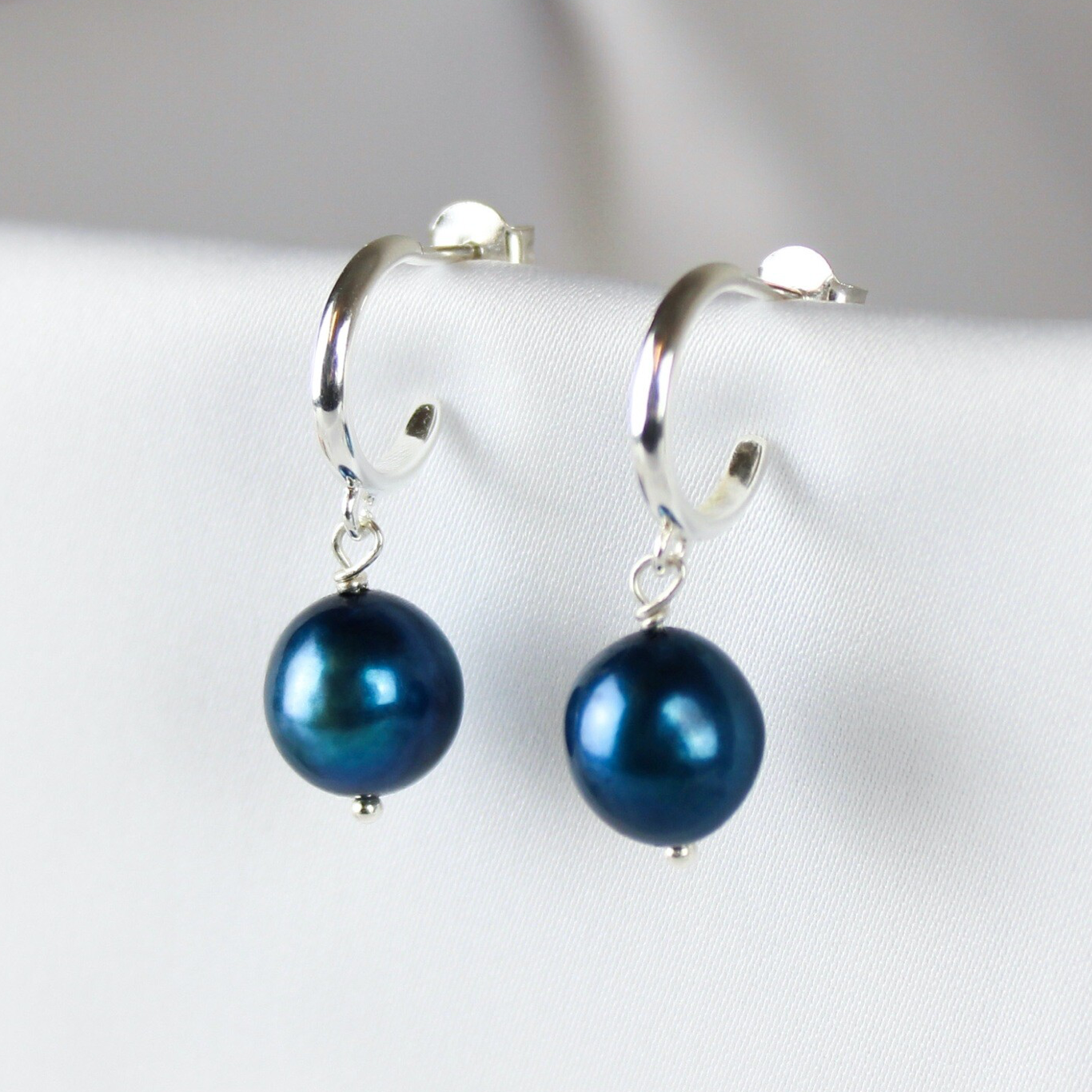 Tyrkise perle øreringe