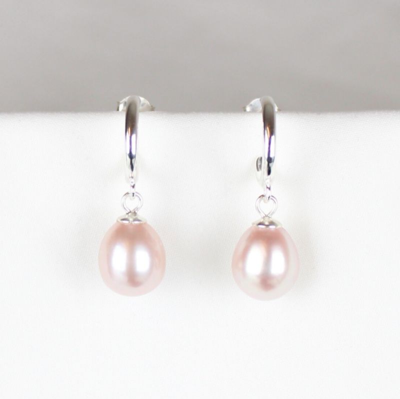 Creoler med rosa ferskvandsperler