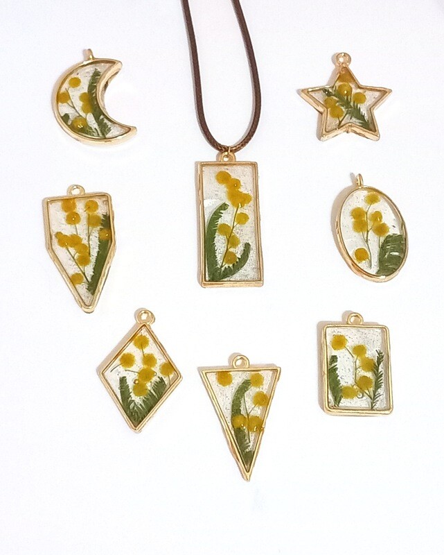 Collar bisel mimosa