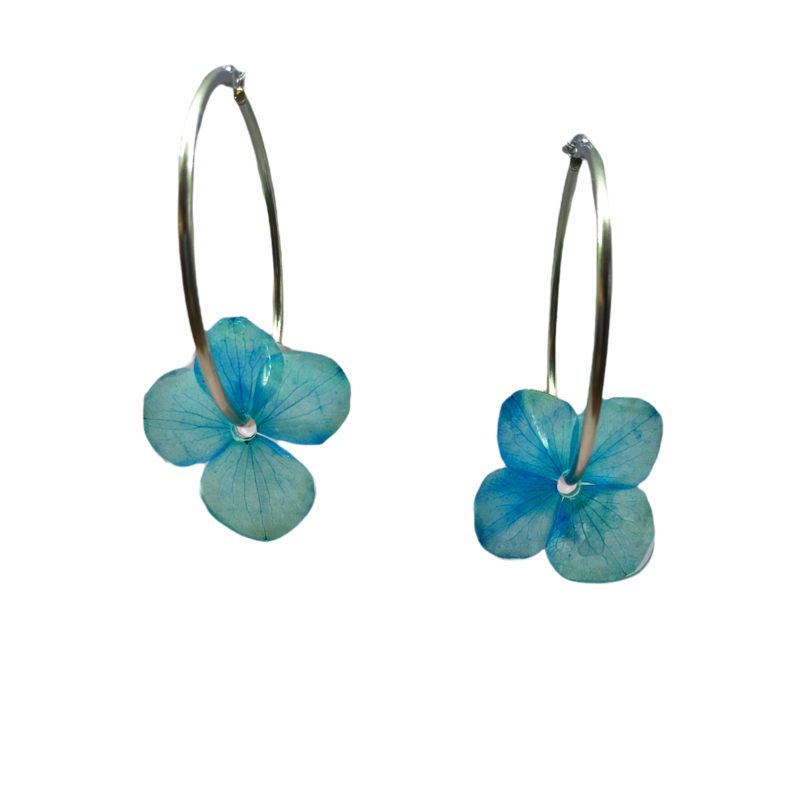 Aros hortensias rosa o azul