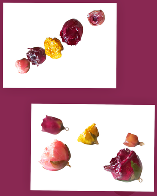 Pendientes rosa