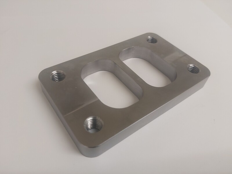 T3 twin scroll turbo flange