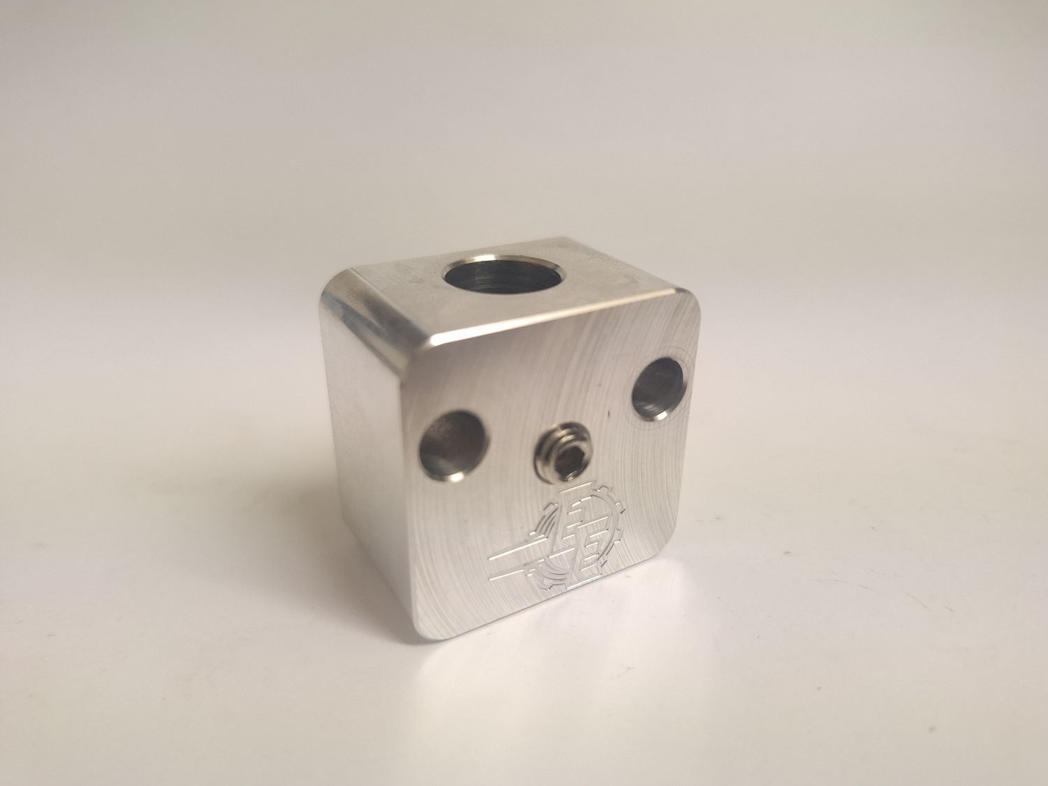 Alloy throttle pedal block to single or twin cables