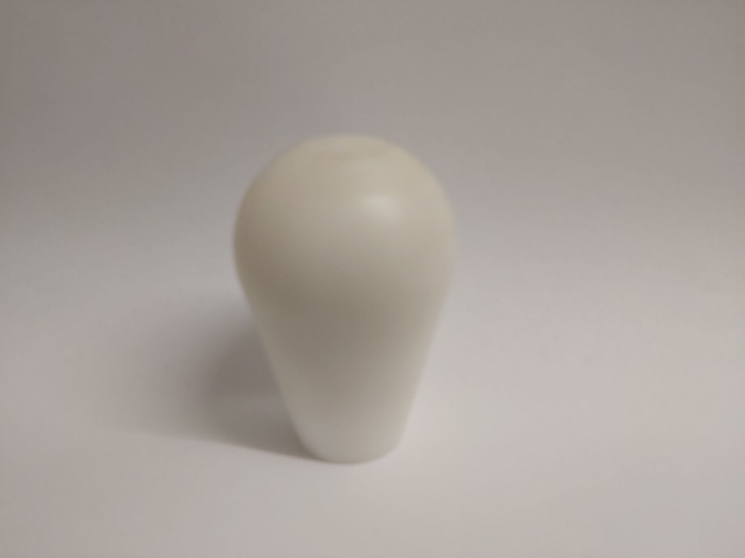 White Nylon Gear Knob M12 x 1.75
