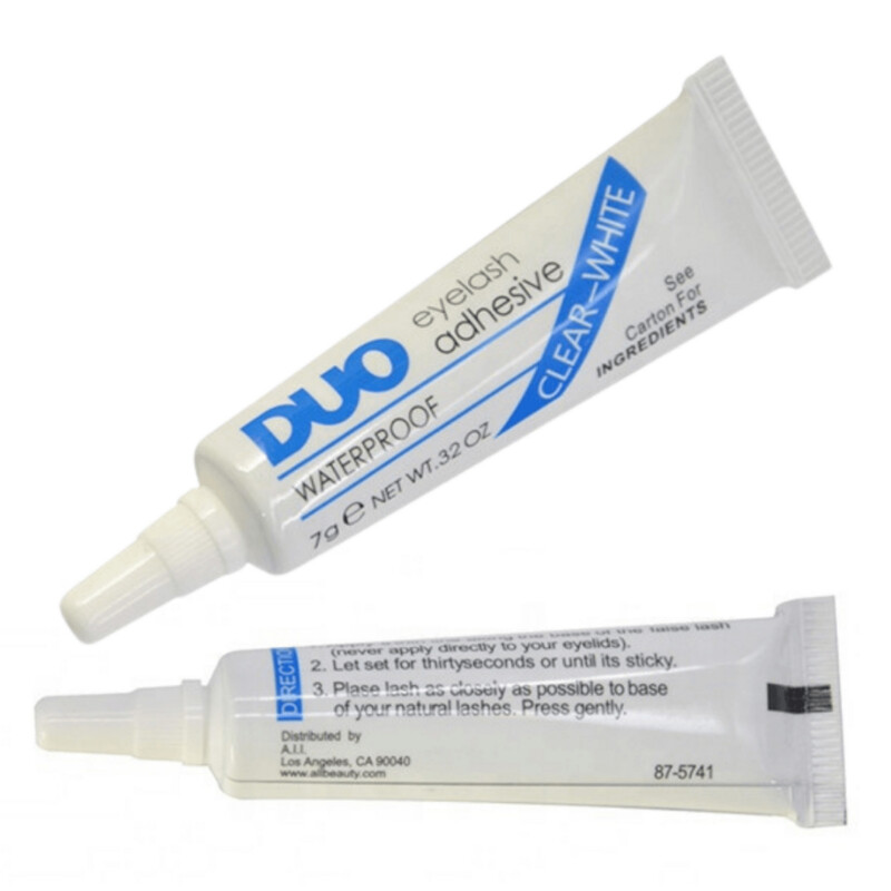 Colle pour faux cils blanc DUO