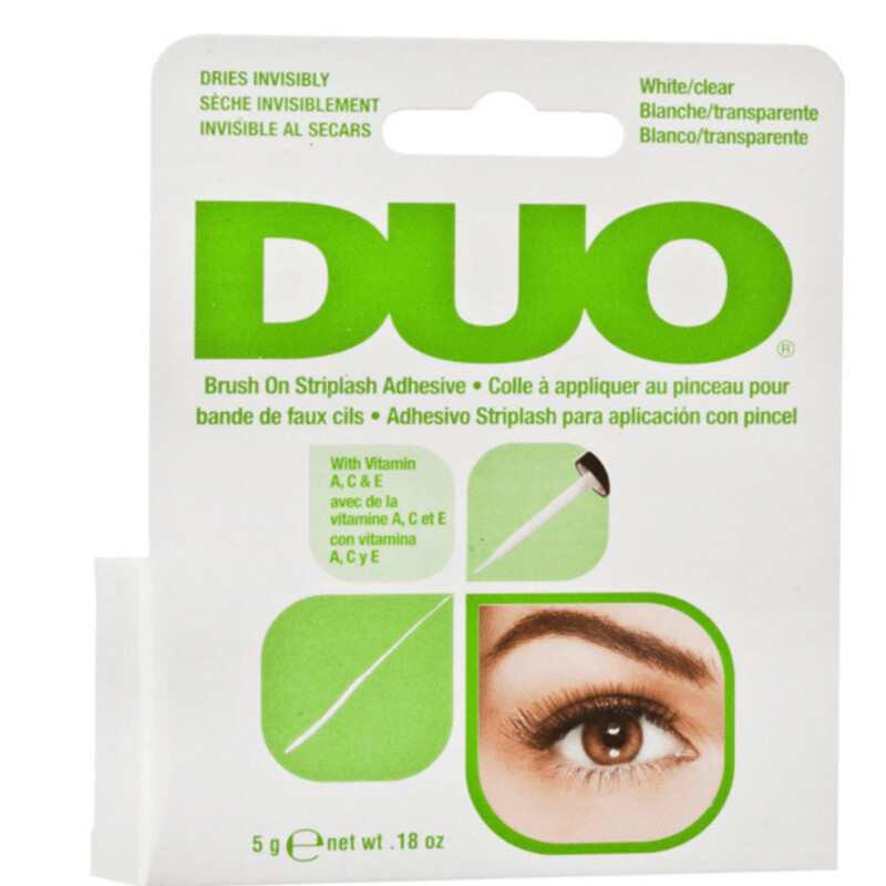 Colle pour fauxcils transparente DUO