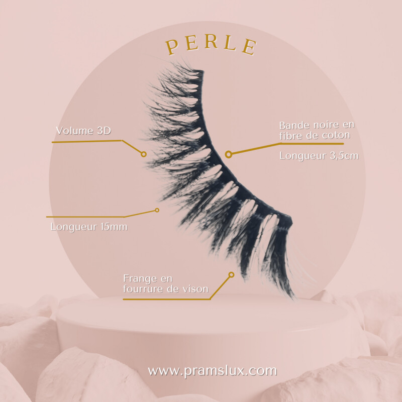 Faux cils - Perle