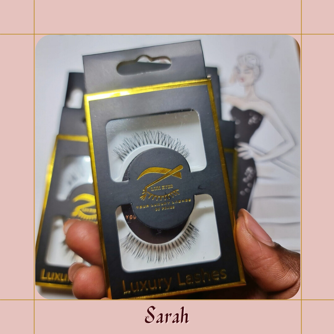 Faux cils - Sarah