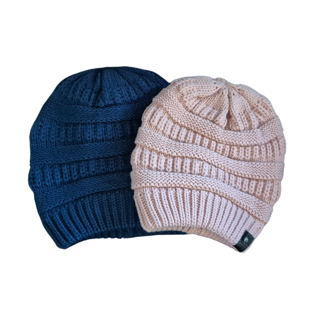 Gorro forrado a cetim, Tam XL