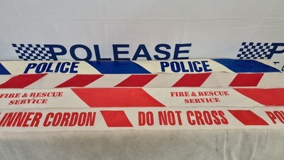 Police / Fire service Barrier Scene Road Tape