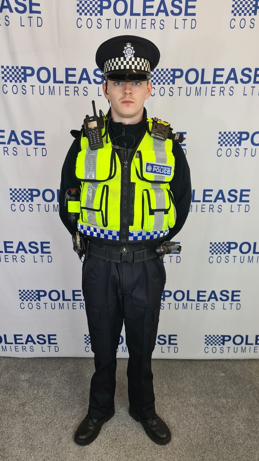 British Transport Police Standard Uniform Hi Viz vest