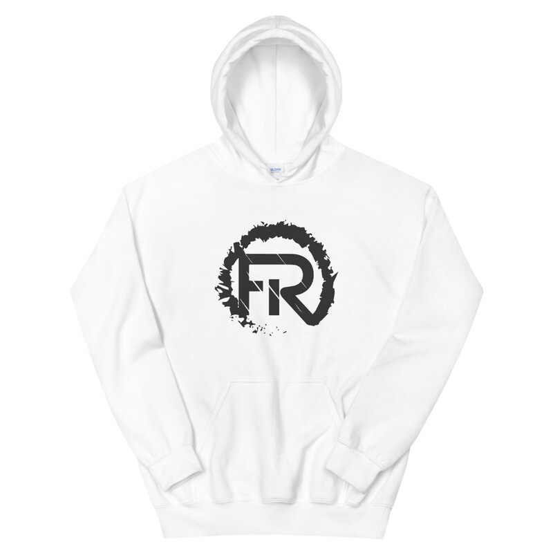 Unisex White Hoodie