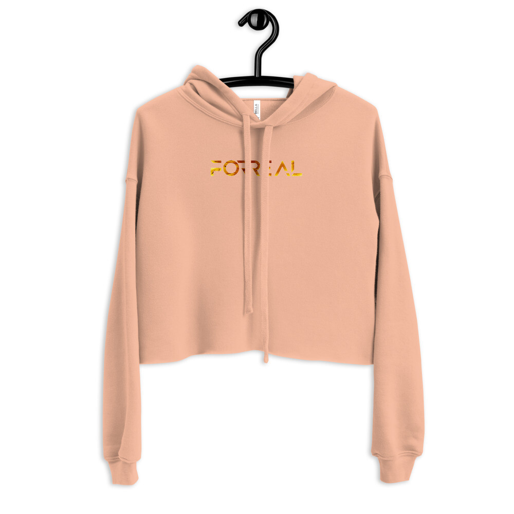 Forreal Crop Hoodie