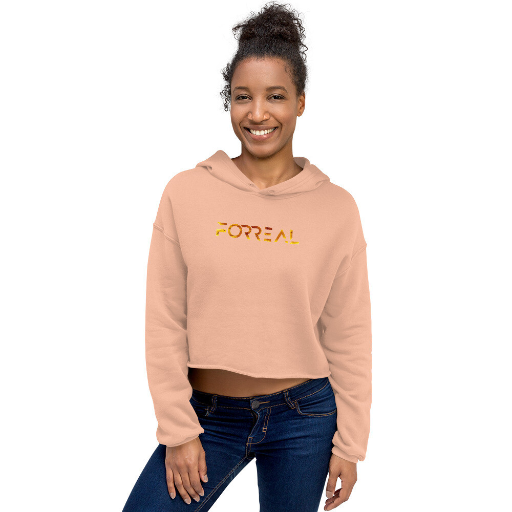 Forreal Crop Hoodie
