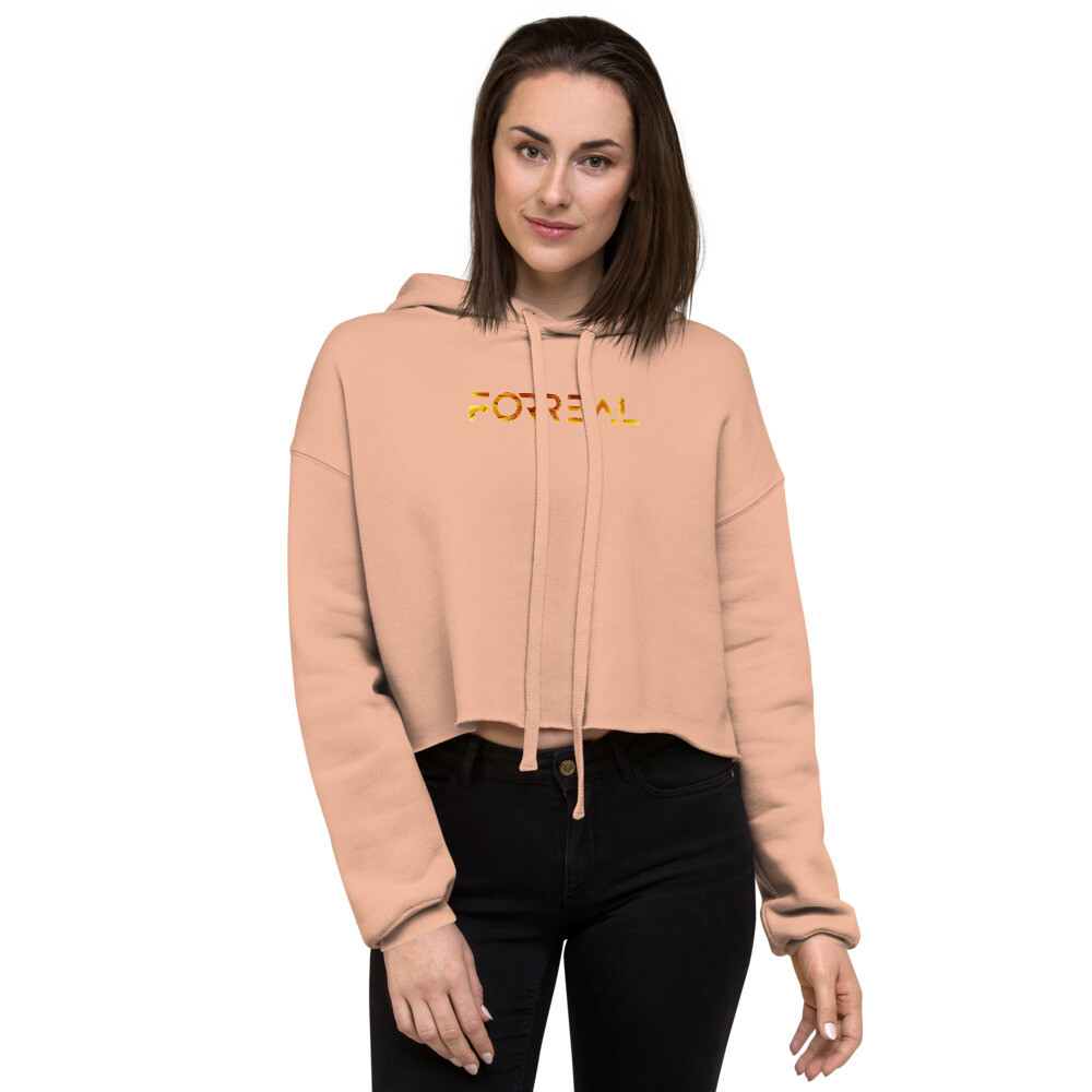Forreal Crop Hoodie