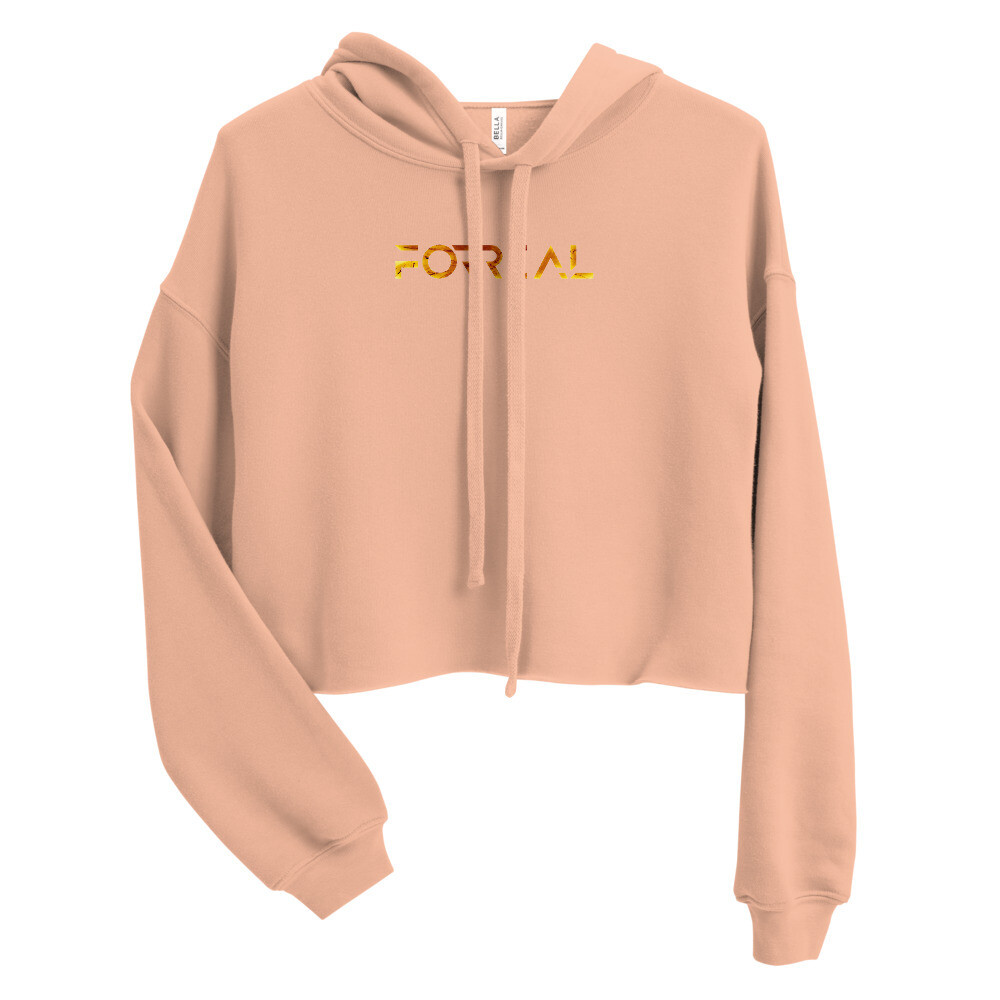 Forreal Crop Hoodie