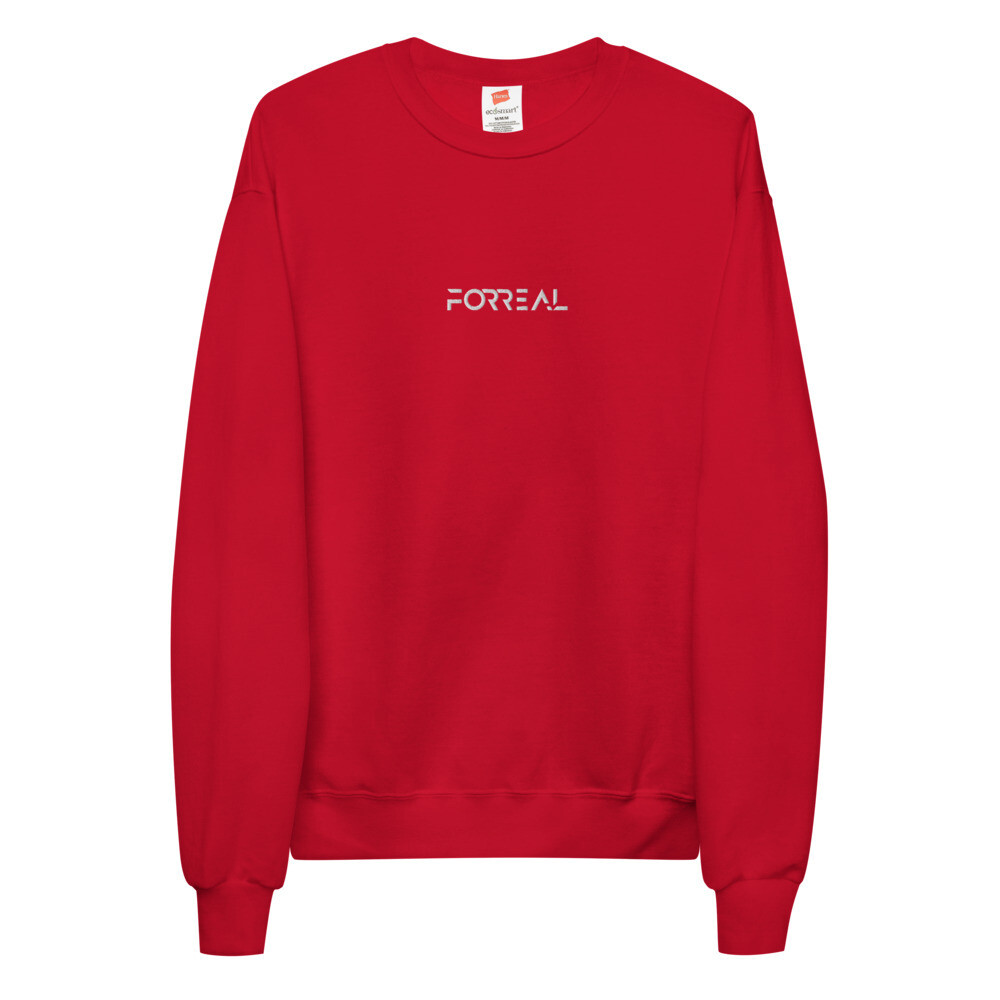 Forreal Embroidered - Unisex fleece sweatshirt