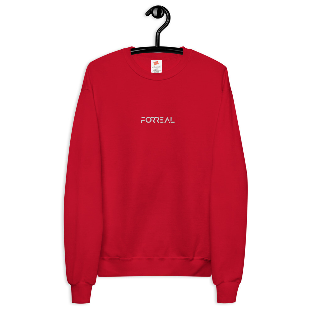 Forreal Embroidered - Unisex fleece sweatshirt